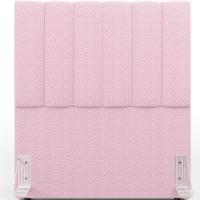 Cabeceira Cama Box Solteiro 100cm Dália W01 Bouclê Rosê - 9