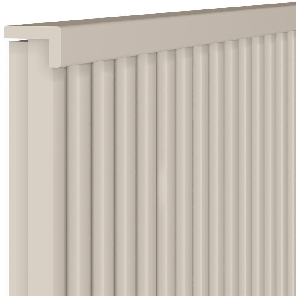 Cabeceira De Madeira Para Cama De Casal 240 Cm Off White - 3