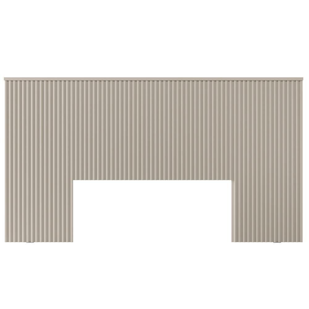Cabeceira De Madeira Para Cama De Casal 240 Cm Off White - 5