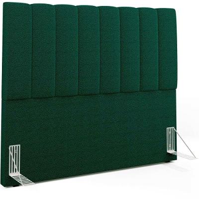 Cabeceira Cama Box Casal 140cm Dália W01 Bouclê Verde
