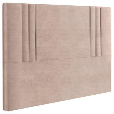 Cabeceira Queen 158 Cm London Veludo Rose Soon Rose