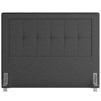 Cabeceira Cama Box Casal King 195cm P05 Atenas Cinza Escuro - 5