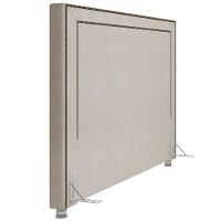 Cabeceira Cama Box Casal 140cm P05 Berlim Linho Creme