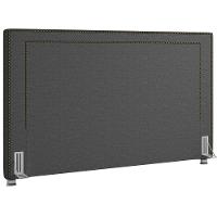 Cabeceira Cama Box Casal King 195cm P05 Berlim Cinza Escuro - 1