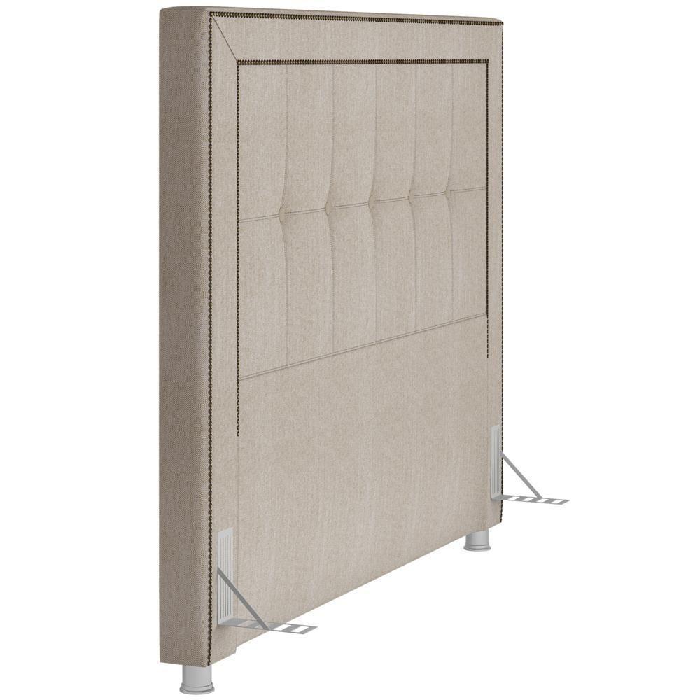 Cabeceira Cama Box Casal 140cm P05 Atenas Creme - 2