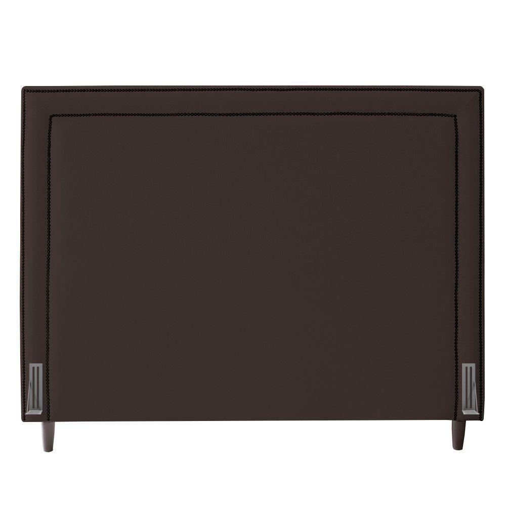 Cabeceira King Size Maísa 195Cm C/ Frame Marrom - 1