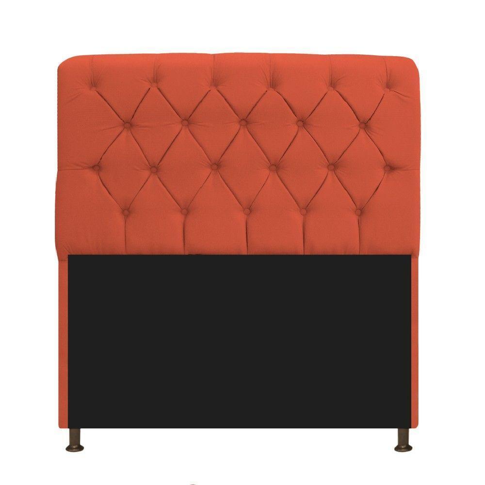 Kit Cabeceira Lady Recamier Ari 140cm Casal Terracota - 6