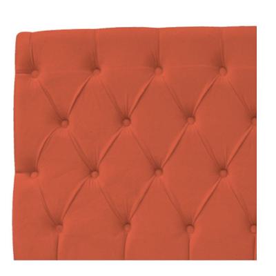 Cabeceira Estofada Liverpool 90cm Terracota