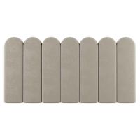 Painel Cabeceira Cama Box Casal King Size Lana 195cm Linho Bege - Abmaza - 1