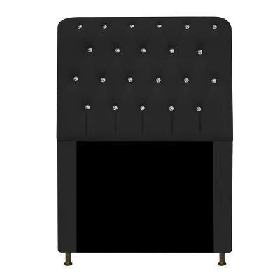 Cabeceira Solteiro 90 Cm Para Cama Box Corano Preto