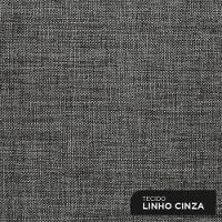 Cabeceira Cama Box Casal Queen Size Nice 160cm Linho Cinza - Abmaza - 7