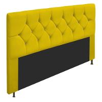 Cabeceira Queen 160 Cm Cama Box Suede Vermelho - 1