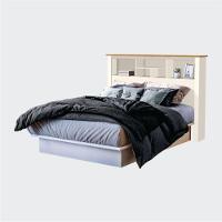 Conjunto De Cabeceira Com Mezanino Lateral Off White Nature - 2