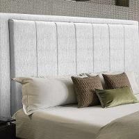 Cabeceira Opala Cama Box Queen 160Cm Linho Cinza Claro - 5