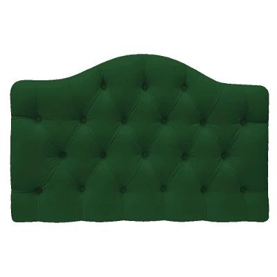 Cabeceira Suspensa Imperatriz 160 Cm Queen Size Suede Verde