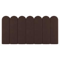 Painel Cabeceira Cama Box Casal Queen Size Lana 160cm Suede Marrom - Abmaza - 1