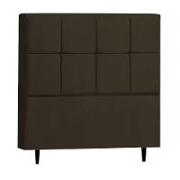 Cabeceira Para Cama Box Solteiro 90 Cm Marrom - D'Rossi - 1
