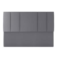 Cabeceira Estofada Casal 140 Cm Venus Corino Skybox Cinza - 2