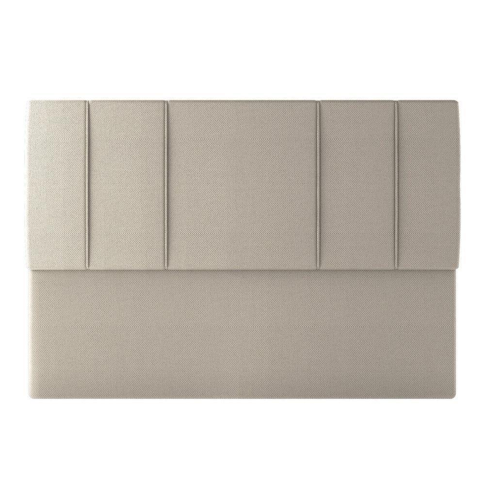 Cabeceira Estofada Casal King Size 195 Cm Venus Linho Skybox Bege - 2