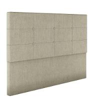 Cabeceira Estofada Casal King Size 195 Cm Terra Veludo Skybox Bege - 3