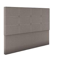 Cabeceira Estofada Casal 140 Cm Terra Linho Skybox Marrom - 2