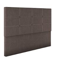 Cabeceira Estofada Casal 140 Cm Terra Veludo Skybox Marrom - 3