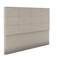 Cabeceira Estofada Casal Queen Size 160 Cm Terra Linho Skybox Bege - 3