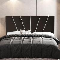 Cabeceira Cama Box Casal Queen Size Dallas 160Cm Marrom - 4