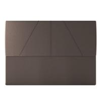 Cabeceira Estofada Casal 140 Cm Júpiter Corino Skybox Marrom - 5