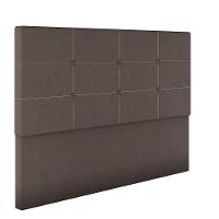 Cabeceira Estofada Casal 140 Cm Terra Corino Skybox Marrom - 3