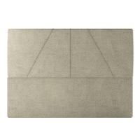 Cabeceira Estofada Casal Queen Size 160 Cm Júpiter Veludo Skybox Bege - 7