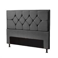 Cabeceira Js Mali 140 Cm 81140 1700 Chumbo - 1