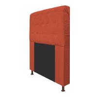 Cabeceira Dama 195 Cm King Size Com Botonê Suede Terracota - 3