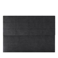 Cabeceira Estofada Casal Queen Size 160 Cm Marte Veludo Skybox Preto - 2