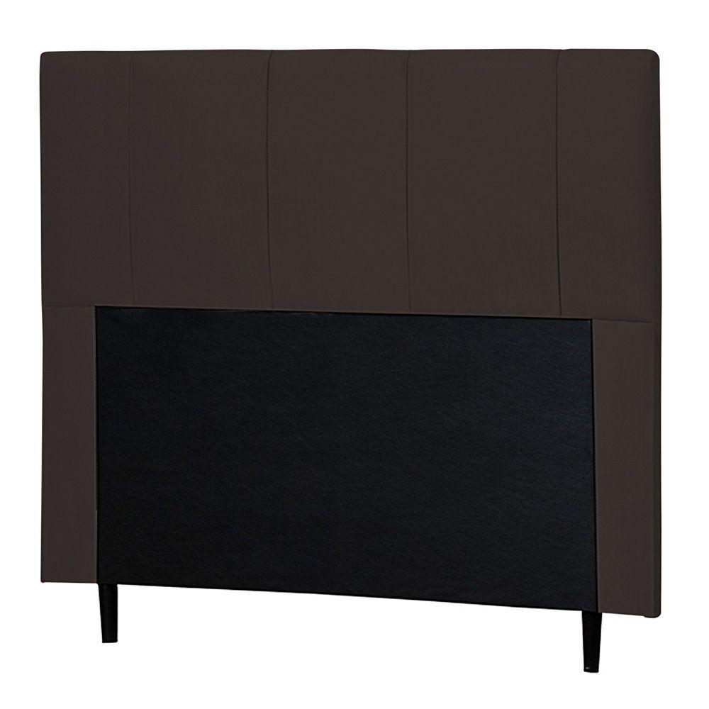 Cabeceira Cama Box Casal Donna 140Cm Corano Marrom - Abmaza - 1