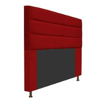 Cabeceira Turim 195 Cm King Size Suede Vermelho - 3