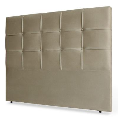 Cabeceira Queen Size Fiorella 160Cm Bege Escuro