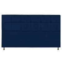 Cabeceira Damares 195 Cm King Size Botonê Suede Azul Marinho - 3