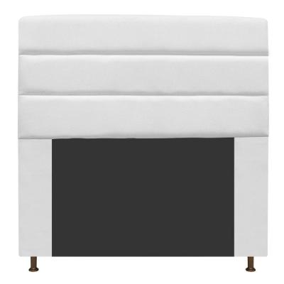 Cabeceira Turim 160 Cm Queen Size Suede Branco