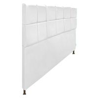 Cabeceira Damares 195 Cm King Size Com Botonê Suede Branco - 2