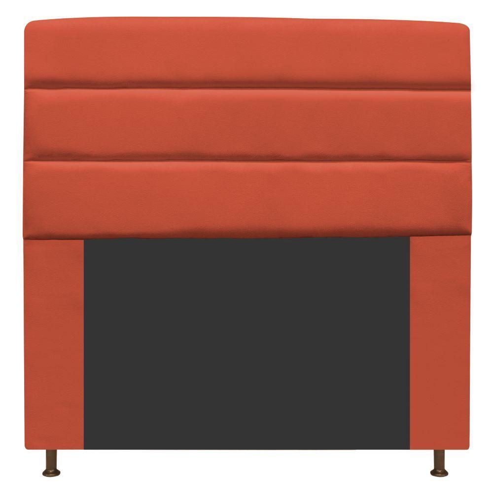 Cabeceira Turim 195 Cm King Size Suede Terracota - 1