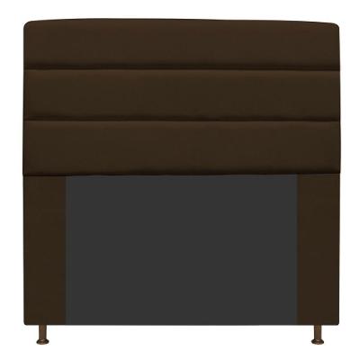 Cabeceira Turim 160 Cm Queen Size Suede Marrom
