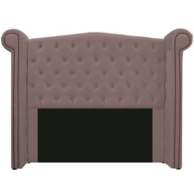 Cabeceira Estofada Veneza 160cm Rosê