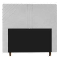 Cabeceira Cama Box Casal Queen Size Lisboa 160Cm Branco - 1