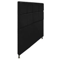 Cabeceira Damares 160 Cm Queen Size Com Botonê Suede Preto - 3