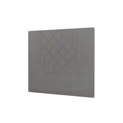 Cabeceira Cama Box Estofada Solteiro Solteiro Lisboa Plus Chumbo - Simbal