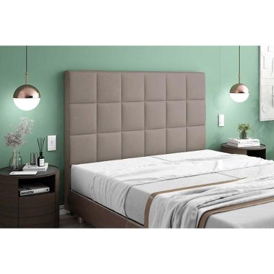 Cabeceira Cama Box Estofada King King Nairobi Plus Camurca - Simbal