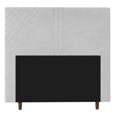 Cabeceira Cama Box Casal Lisboa 140Cm Corano Branco - Abmaza