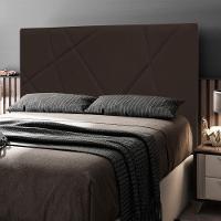 Cabeceira Cama Box Casal Queen Size Mali 160Cm Marrom - 4