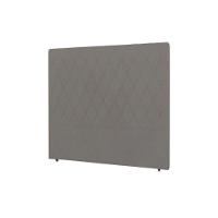 Painel de Cama Box Estofada Solteiro Camponesa Plus Camurca - Simbal - 1